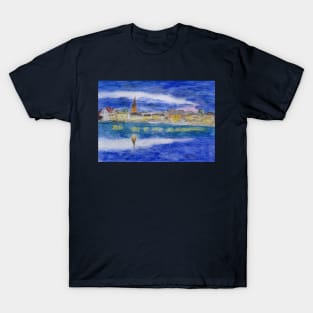 Flensburg at night T-Shirt